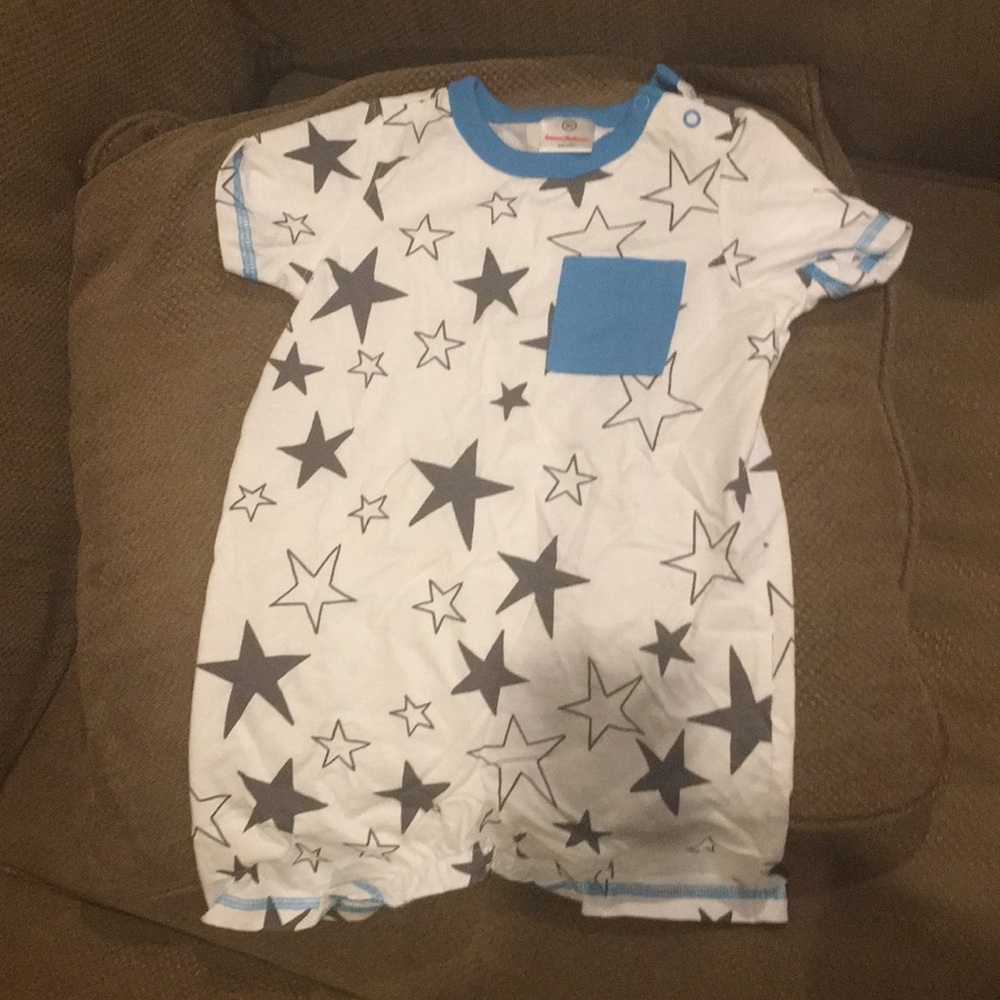 Hanna Andersson shorts romper 18-24 months